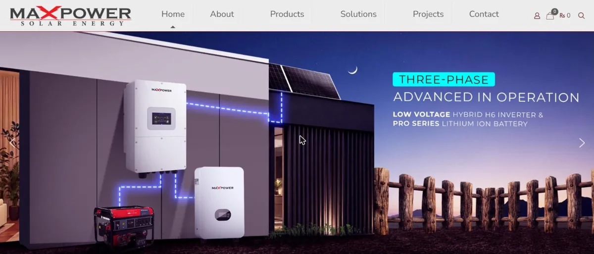 Max Power website